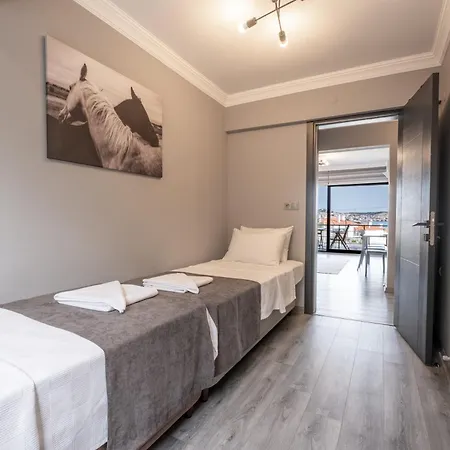 Select Cunda - Sea View With Garden 2 Bedroom At Cunda Island 아파트 Ayvalı