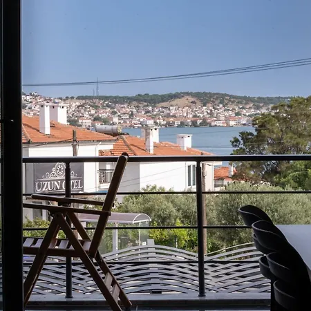 Select Cunda - Sea View With Garden 2 Bedroom At Cunda Island 아파트 *