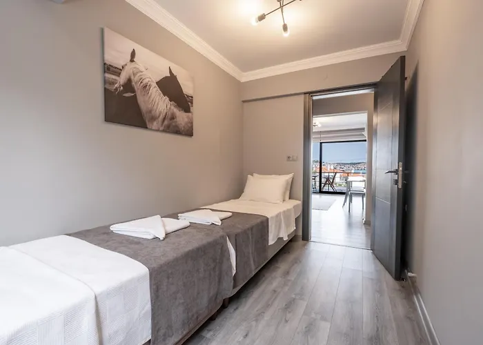 Select Cunda - Sea View With Garden 2 Bedroom At Cunda Island Apartamento Ayvalı