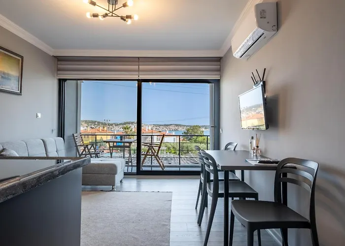 Apartamento Select Cunda - Sea View With Garden 2 Bedroom At Cunda Island *