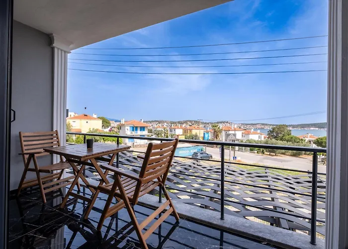 Select Cunda - Sea View With Garden 2 Bedroom At Cunda Island Apartamento *